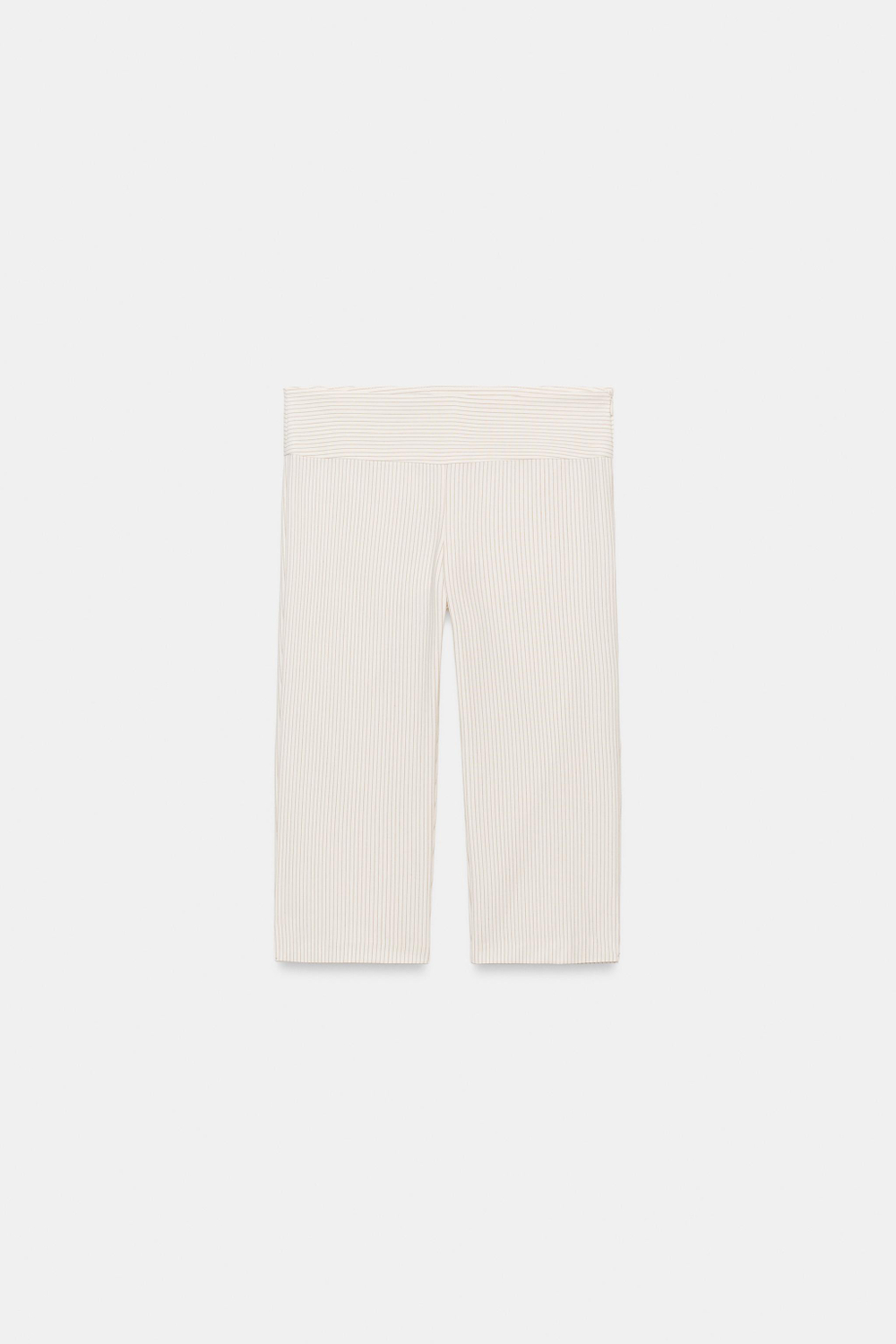 БРЮКИ КАПРИ В ПОЛОСКУ — ZARA