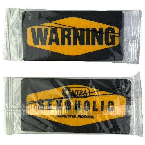 (Contra) Ароматизатор Ёлочка "Warning Sexoholic", аромат древесно-цветочная свежесть /10/100