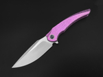Складной нож Alatus 2 M390 CrystalTi pink