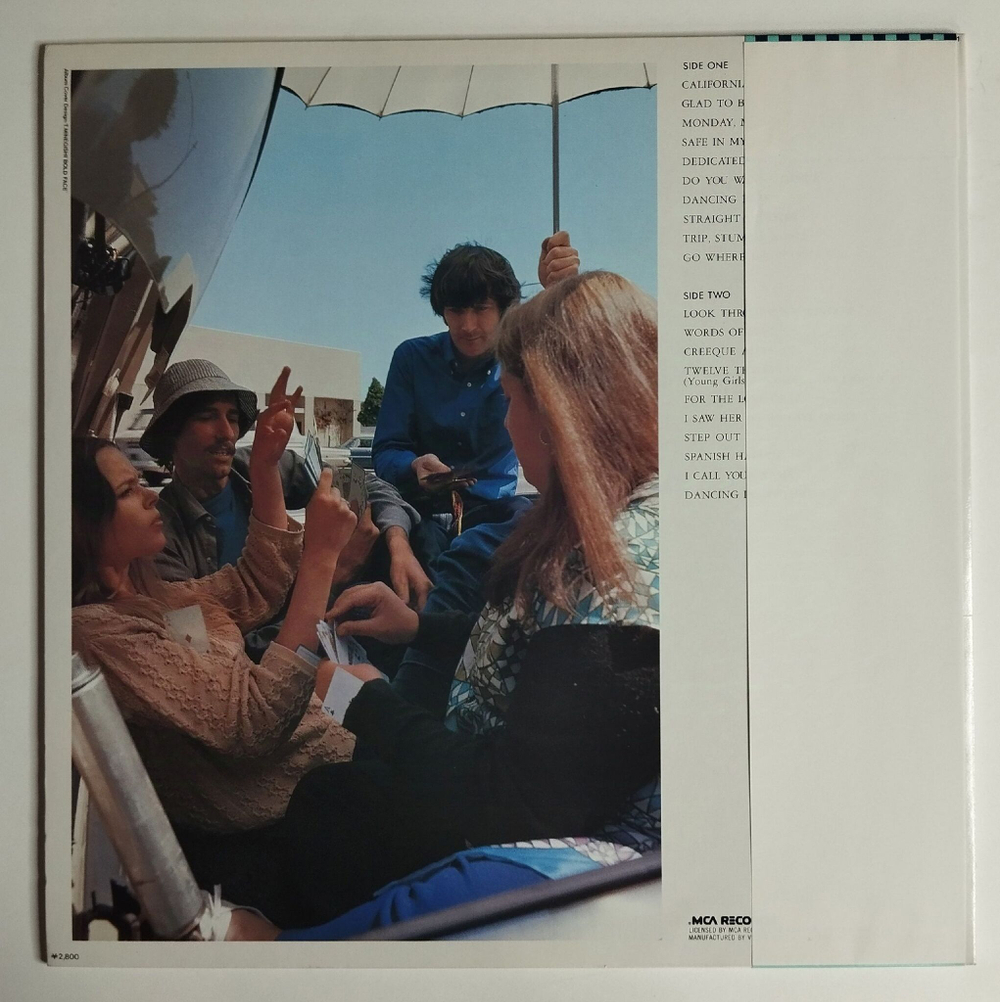 Винтажная виниловая пластинка LP The Best Of The Mamas and The Papas (Japan 1980) (Obi) Twelve Thirty