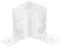 Соединитель угловой SPACE CLT 0.213 04 WH Crystal Lux