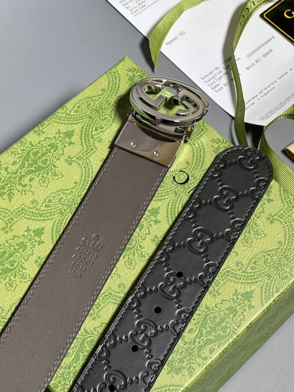 Двухсторонний ремень Gucci