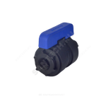 Кран шаровой компрессионный ПЭ Ду 26 1"x1" НР/ВР Ру16 VALFEX 1210012100100
