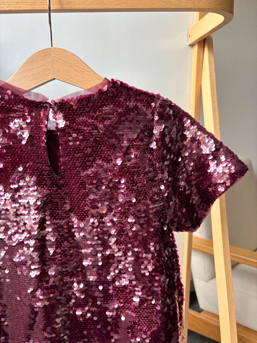 Платье из пайеток Zara, 116