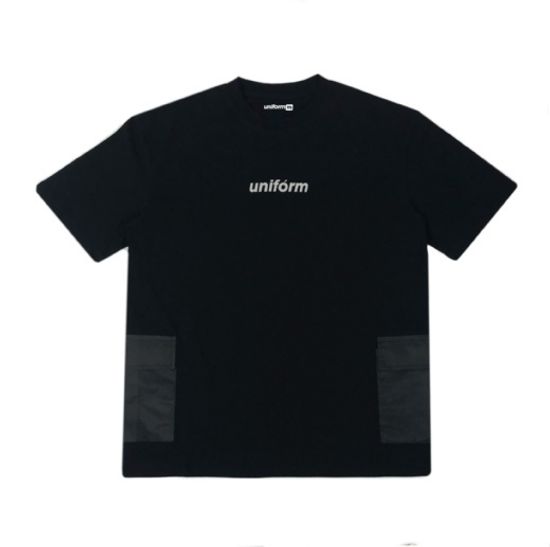 Футболка UNIFORM Pocket (чёрный)