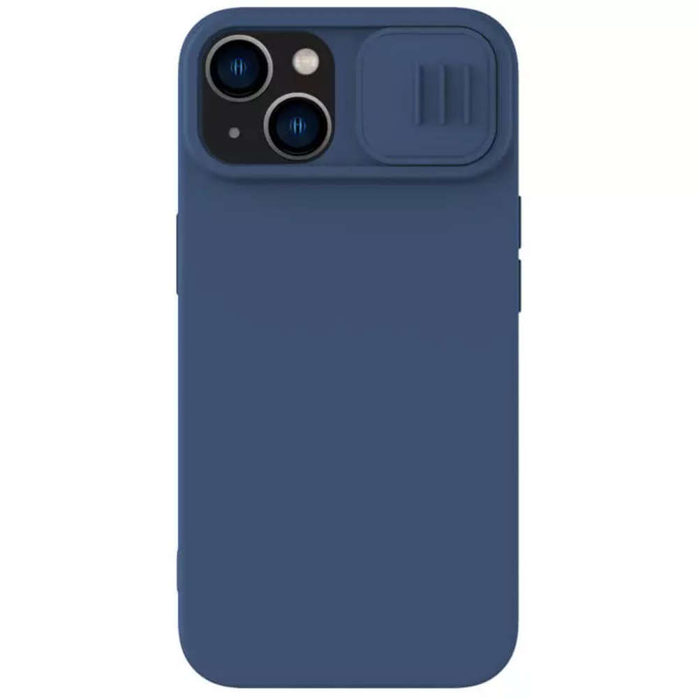 Накладка Nillkin Magnetic Silky Silicone Case для iPhone 15 Plus