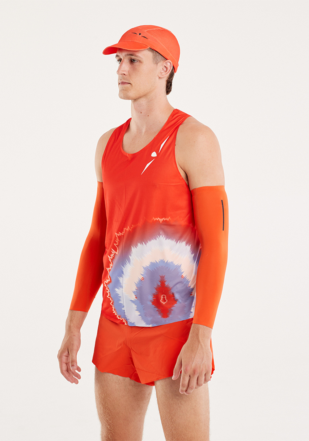 МАЙКА МУЖСКАЯ ROAD VEST TDP | TANGERINE