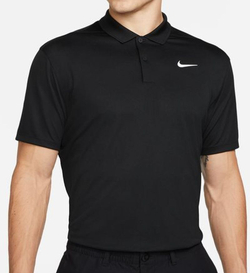 Мужское теннисное поло Nike Court Dri-Fit Pique Polo M - черный