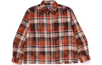 A Bathing Ape Bleached Check Zip Shirt