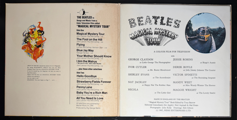 The Beatles - Magical Mystery Tour (Япония 1969г.) Т