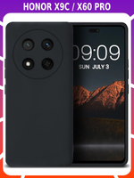Мягкий Soft Touch чехол из силикона для HONOR X9C / X60 PRO с бархатной подкладкой