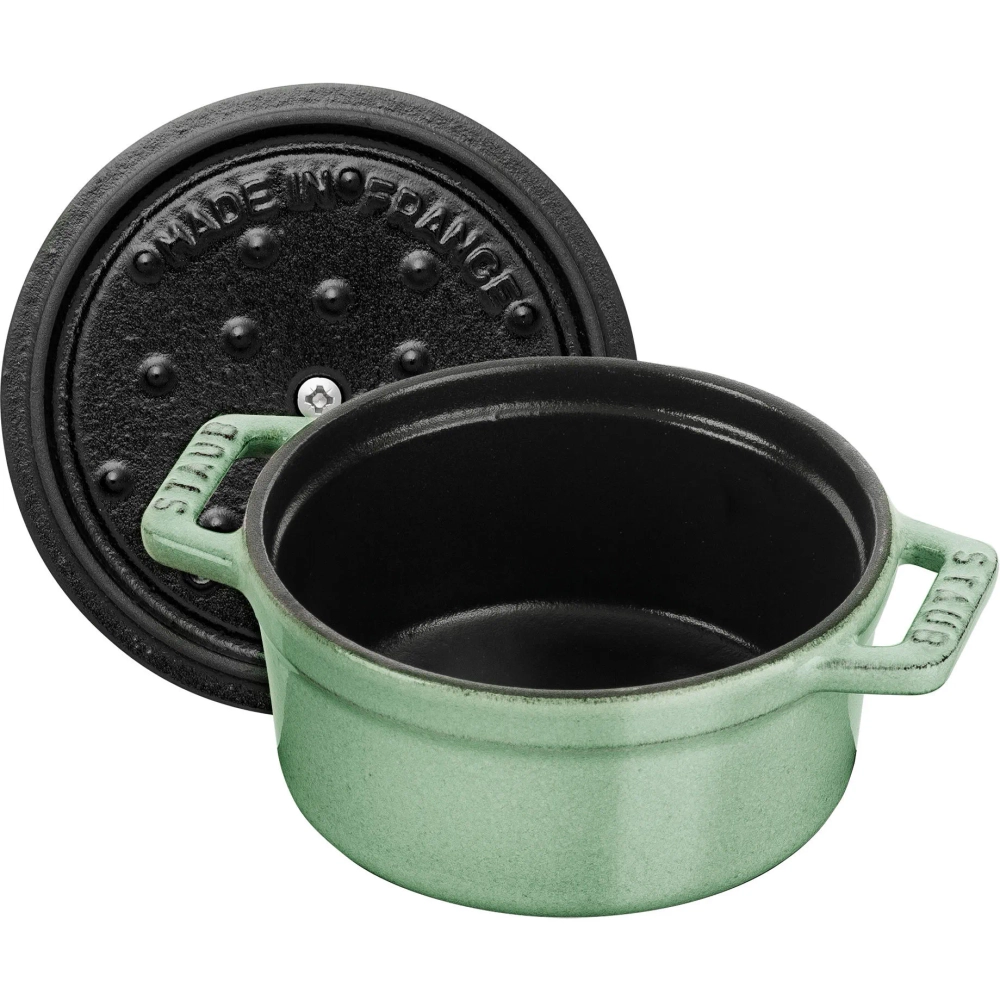 STAUB Мини-кокотница 10 см чугунная кастрюля 250 мл мята EAN 3272340053603