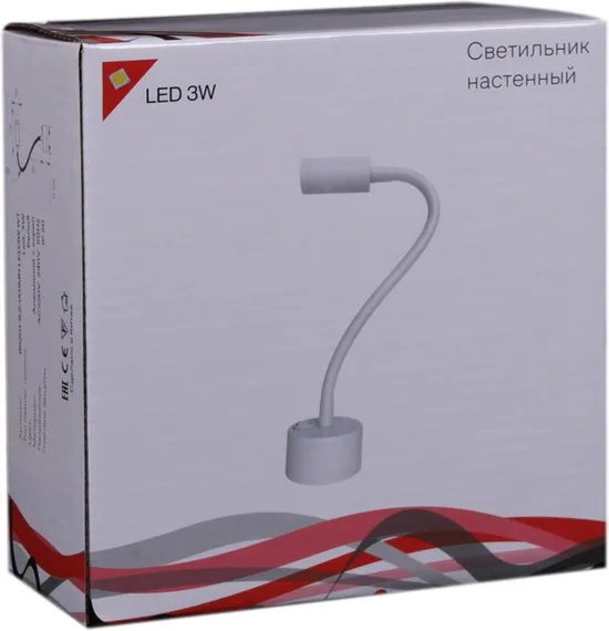Настенный светильник 86201-9.2-001MN LED3W WT Reluce