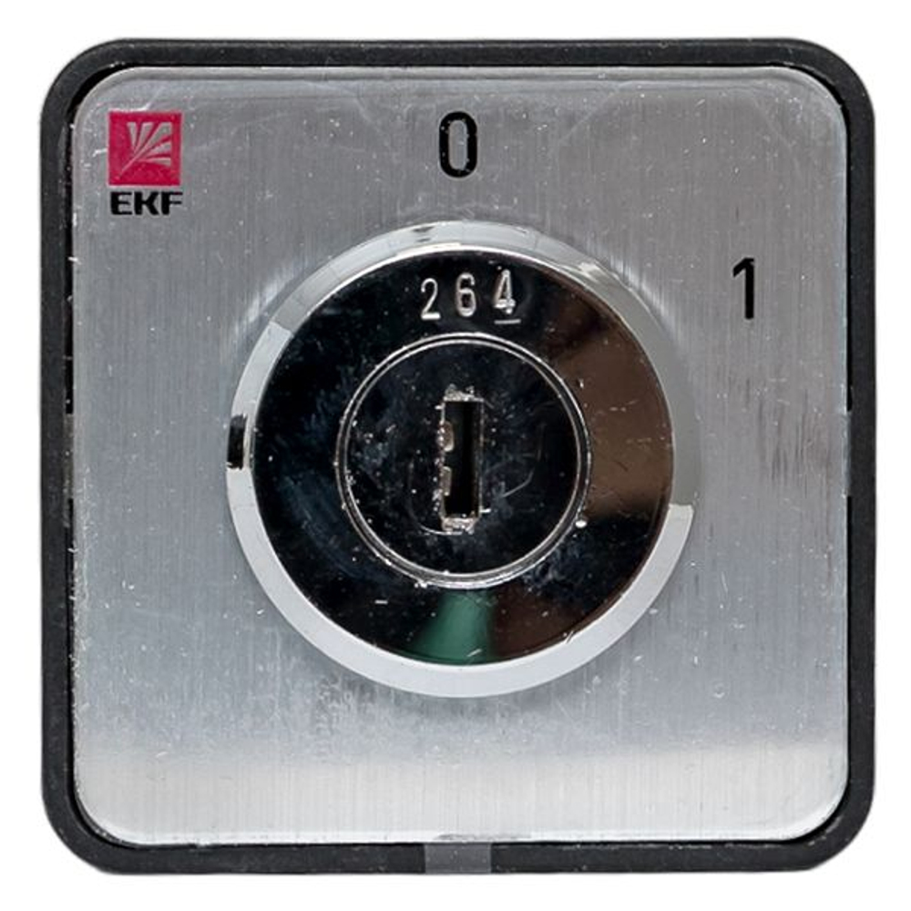 Переключатель кулачковый ПК-1-113 25А 3P «0-1» с ключом EKF PROxima