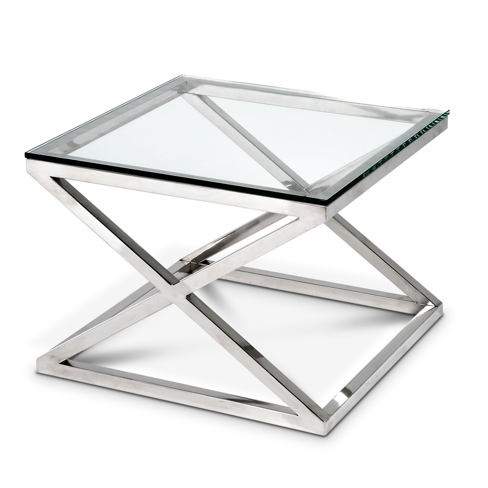 Приставной столик Side Table Criss Cross арт.104437