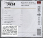 Bernard Haitink, Sir Neville Marriner, The London Symphony Orchestra, Royal Concertgebouw Orchestra Amsterdam / Georges Bizet: Carmen Suites, L'Arlesienne Suites, Jeux d'enfants (CD)