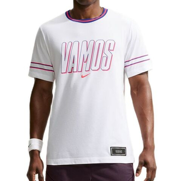 Мужская футболка Nike Court Dri-Fit Carlos - white