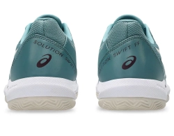 Мужские теннисные кроссовки Asics Solution Swift FF 2 Clay - foggy teal/oatmeal