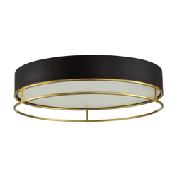 7723/65L AVRA LED SN 593 Светильник металл/пластик/белый/черный/золотой LED 65Вт 3000-6000K D450 IP20 пульт ДУ LOFTY