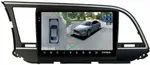 Магнитола для Hyundai Elantra 6 2016-2018 (штатная КЗВ, рамка тип 1) - Teyes CC3-2K-360 монитор 9.5" 2K QLED на Android 10, Быстрая, CarPlay, 4G SIM-слот, 4 камеры в комплекте