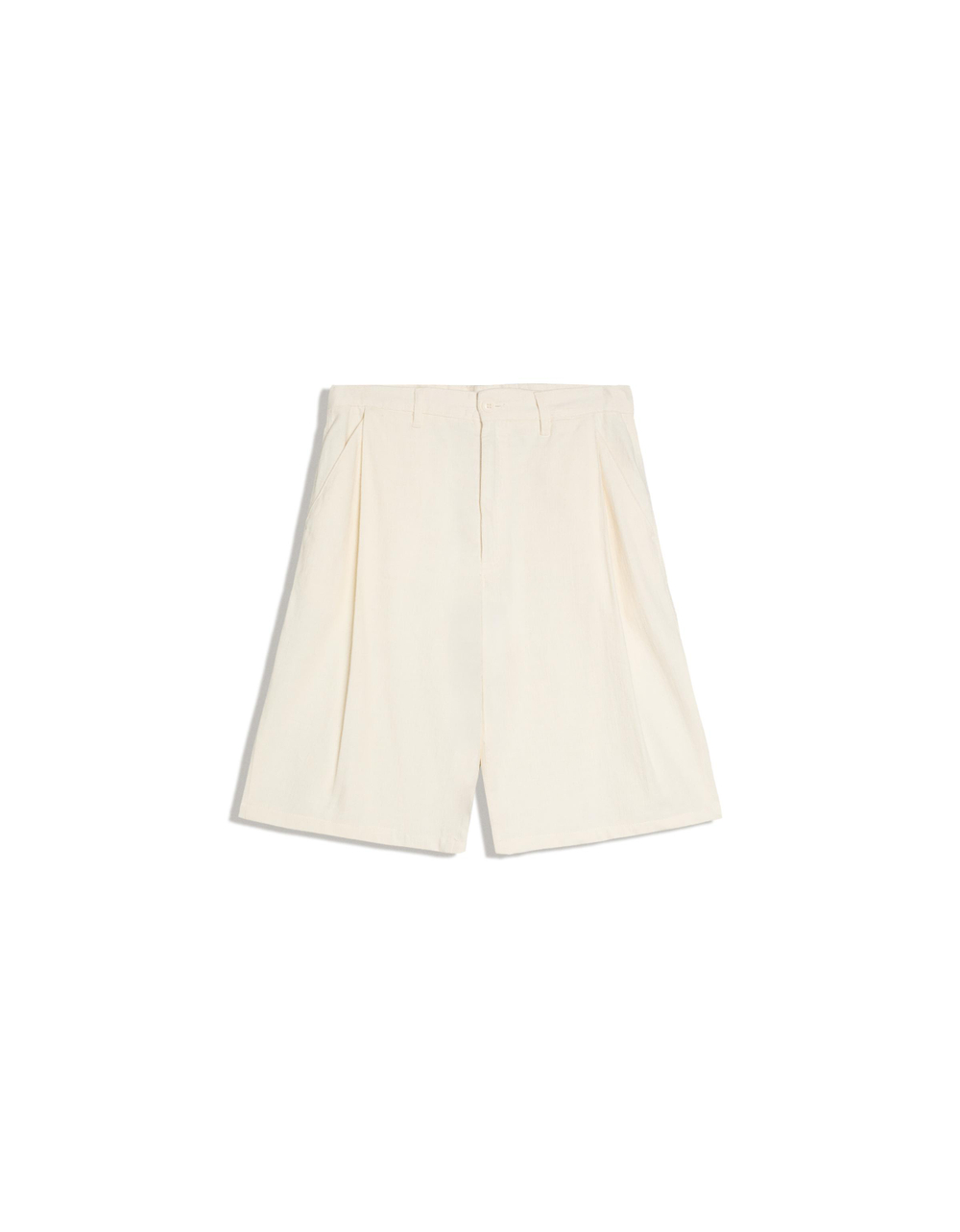 Мужские бермуды super baggy fit с льном - BERSHKA