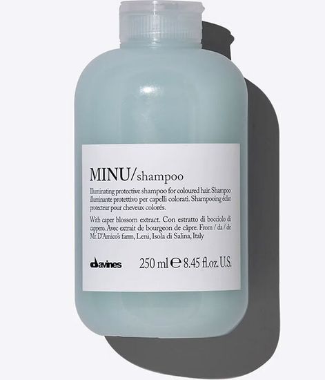 Minu, шампунь для сохранения цвета, Davines