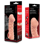 Насадка Cock Sleeve телесная TPE KOKOS CS-009-L
