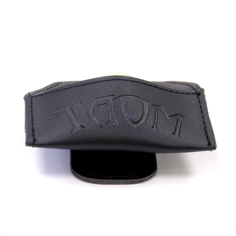 Пенал для мела "Taom Chalk Bag" черный (натуральная кожа)