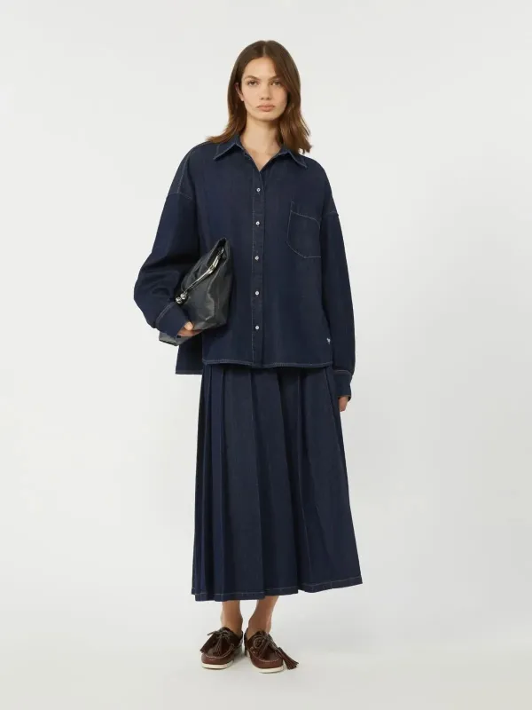 Рубашка джинсовая женская WEEKEND MAX MARA WKDFOGGIA