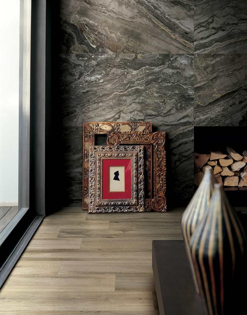 Rex Ceramiche Prexious Thunder Night Glossy 120x280