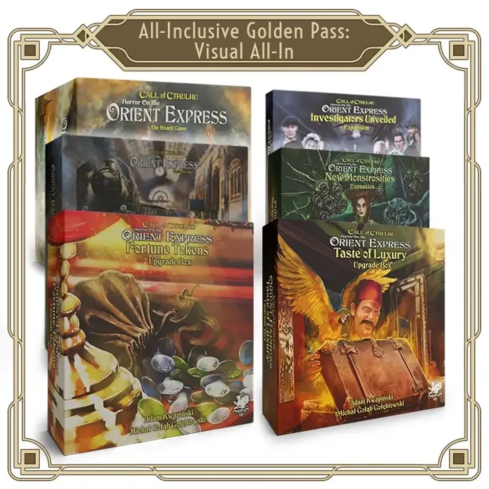[Предзаказ] Horror on the Orient Express: All-Inclusive Golden Pass - Visual All-In