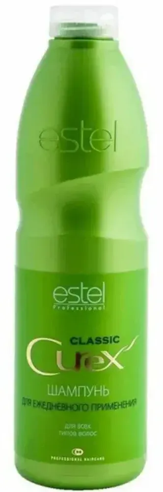 Шампунь для ежедневного применения с кератином Estel Curex Classic, 1 л Шампунь для ежедневного применения с кератином Estel Curex Classic, 1 л