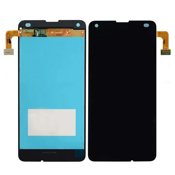 Дисплей для Microsoft Lumia 550 черный в сборе с тачскрином