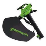 Воздуходув-Садовый Пылесос аккумуляторный Greenworks Арт. 2406907UG, 40V, бесщеточный, c 1хАКБ 5Ач и ЗУ — фото 3