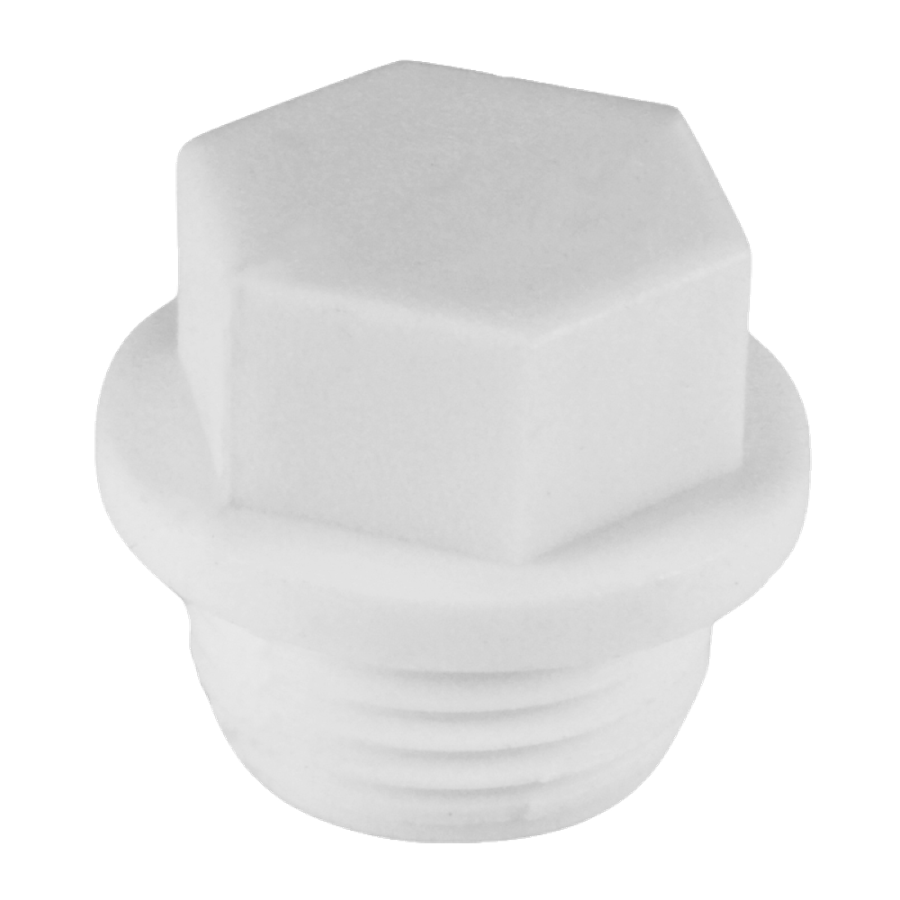 Заглушка (пробка) PP-R белая НР Дн 25х3/4" VALFEX 10163025