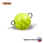 Свинец Minoga "Чебурашка", цвет лимон, 26 гр.(5шт)