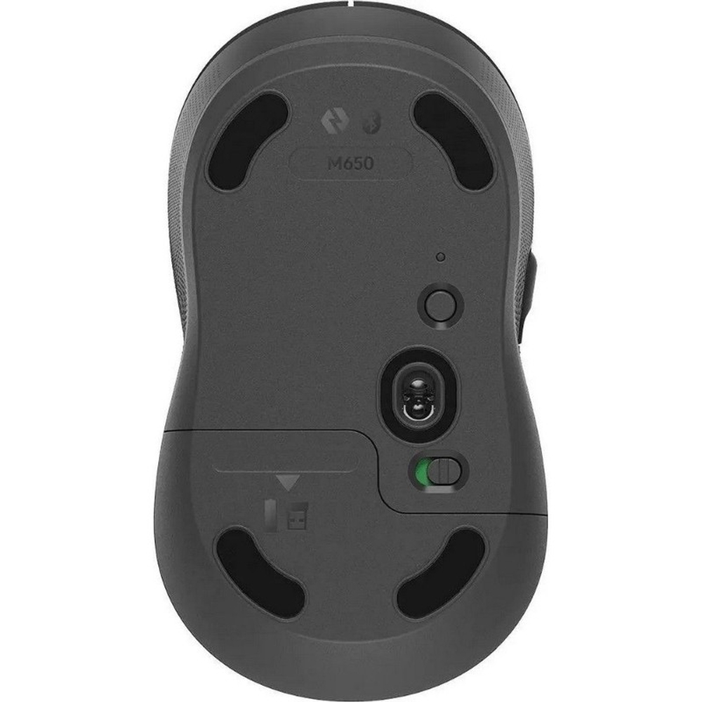 Мышь Logitech Signature M650, Graphite (беспроводная 2.4 GHz, Bluetooth) Бесшумная