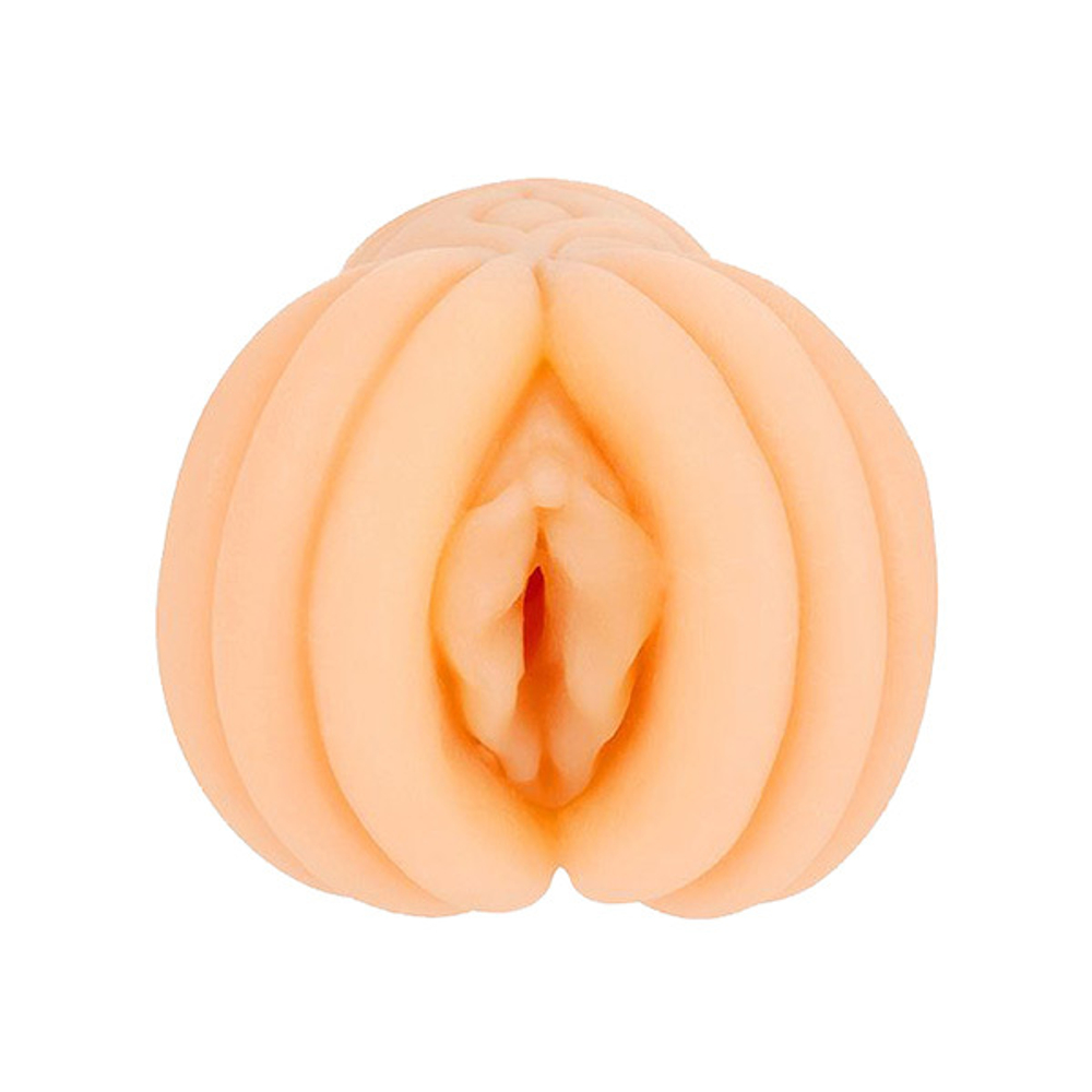 Телесный мастурбатор-вагина со складками на входе Bior Toys Sexy Girl Friend SF-70269