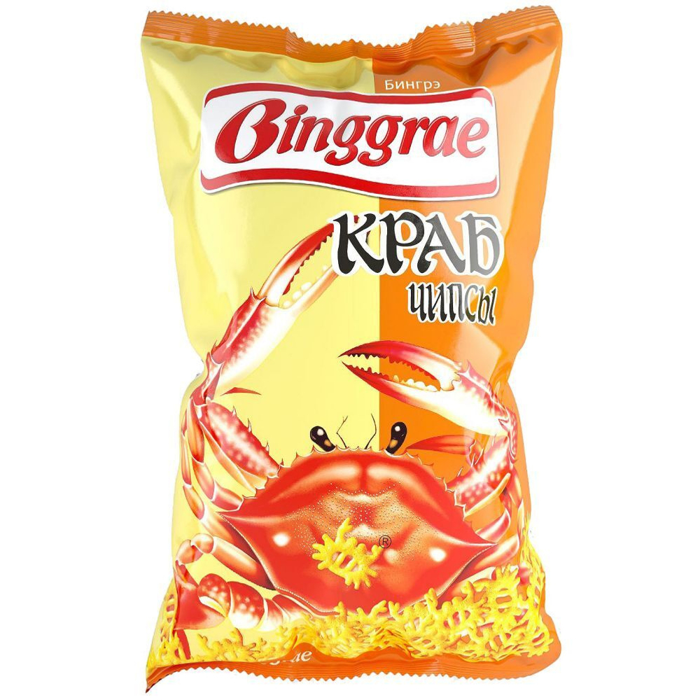 Чипсы Binggrae 130 гр Краб  (9)