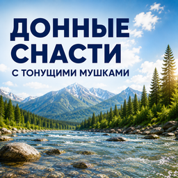 Донные снасти с тонущими мушками