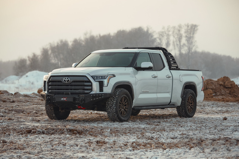 Пороги силовые BMS PRO-Line для Тойота Тундра Double Cab 6.5 ft 2022-2026 (2шт.)