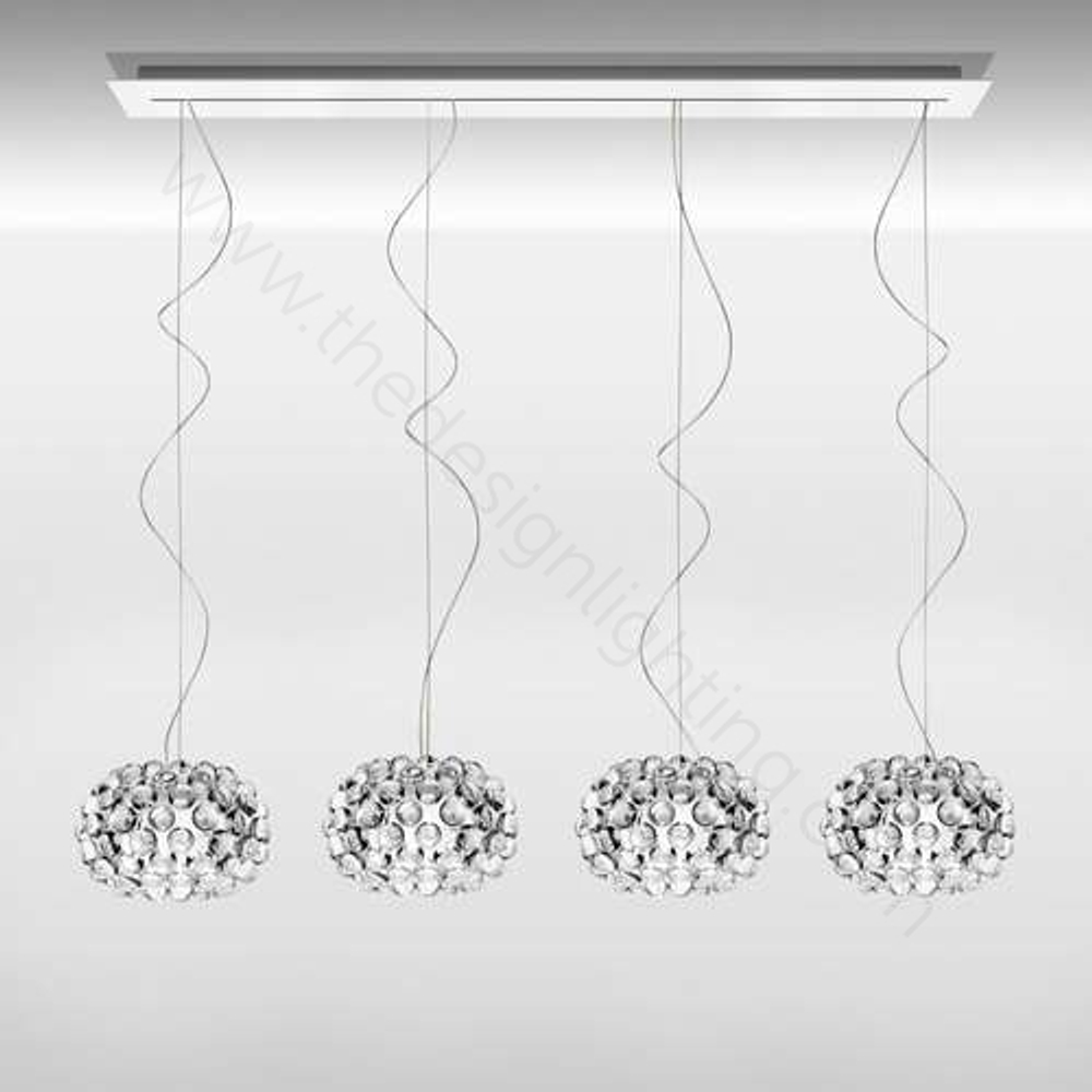 Pendant design lamp  CABOCHE piccola by Foscarini (Amber)