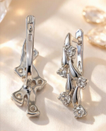 Ювелирные серьги из серебра 925 пробы