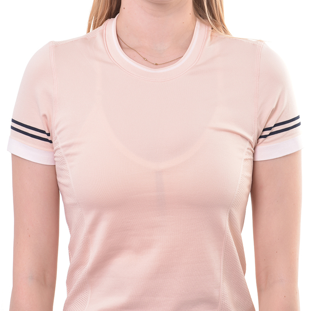 Женская теннисная футболка Wilson Baseline Seamless T-Shirt - Розовый