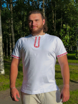Футболка белая