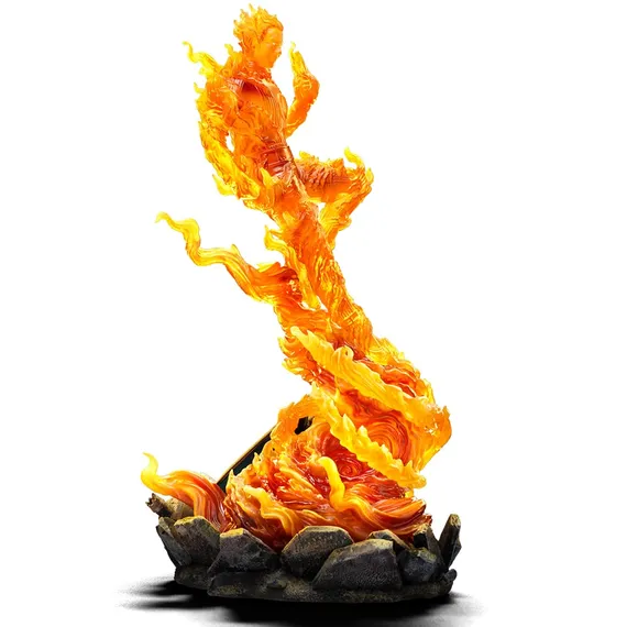 Статуэтка Фантастическая четверка: Человек Факел 1:10 / Fantastic Four Human Torch