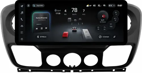 Магнитола для Renault Master 2010-2019 (рамка большая) - Teyes CC4PRO монитор 12.3" 2K QLED + рамка 10, Android 13, Быстрейшая, Snapdragon 778G, ИИ, CarPlay, DSP, 4G SIM-слот