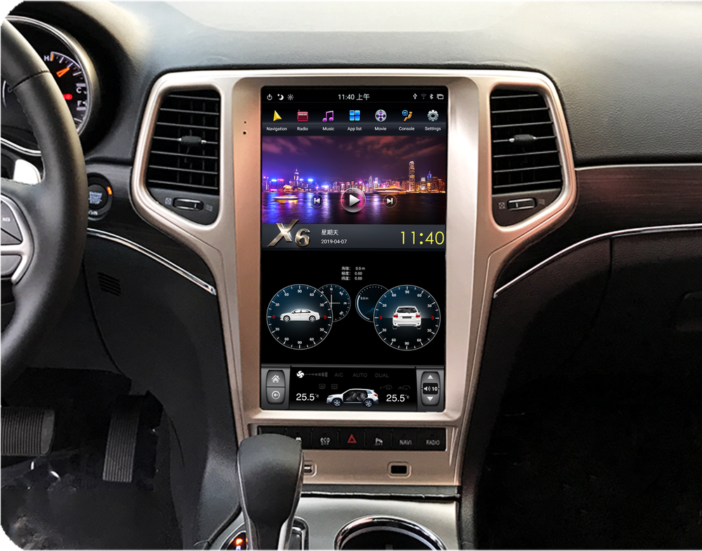 Установочный комплект для JEEP Grand Cherokee 2013+ шампань  KUBERG ZF-1823G-Q6