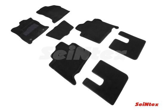 3D коврики в салон Toyota Fortuner II (2015-наст. время)