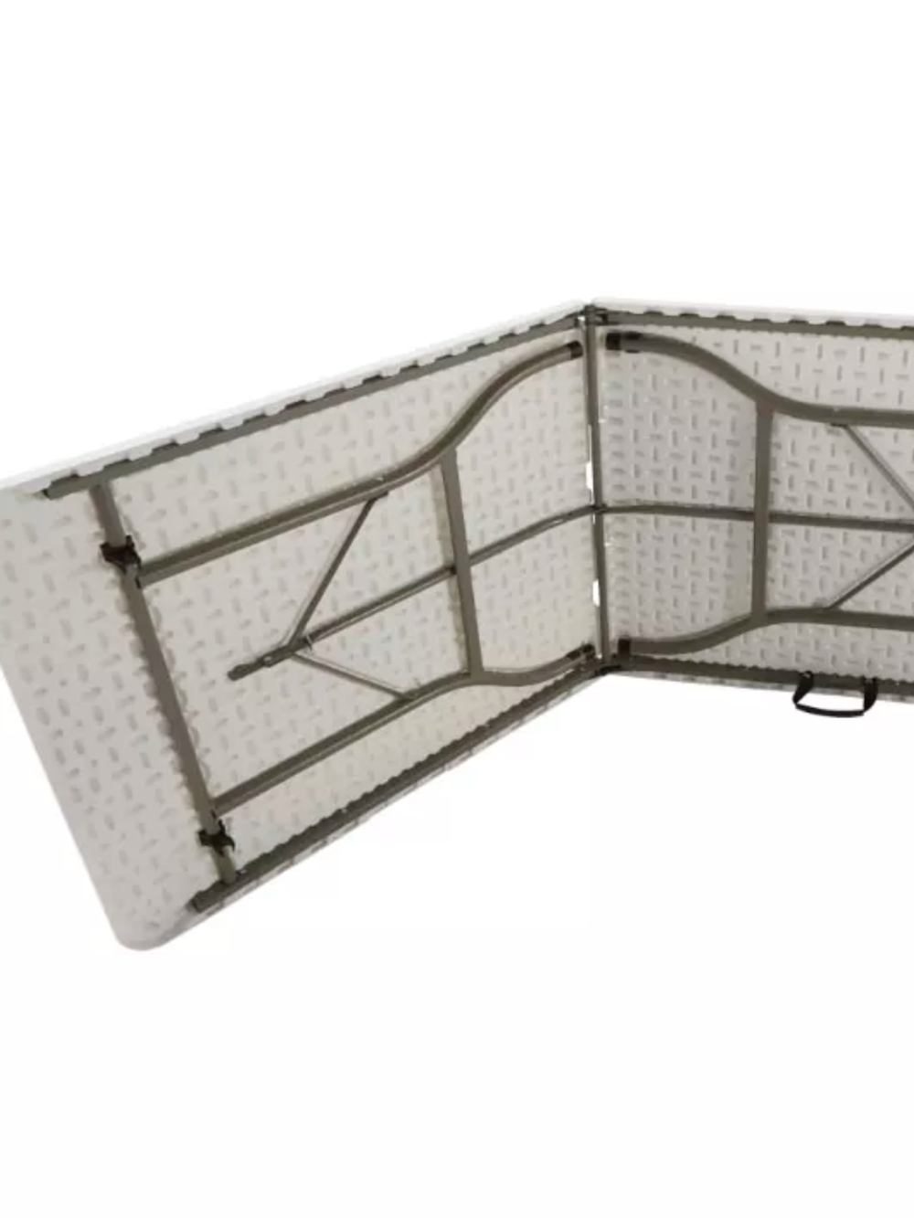 Стол складной садовый 180x74x74см HDPE белый